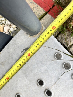 2x stalen spiltrap / wenteltrap met bordes (ijzeren trap) - Foto 8