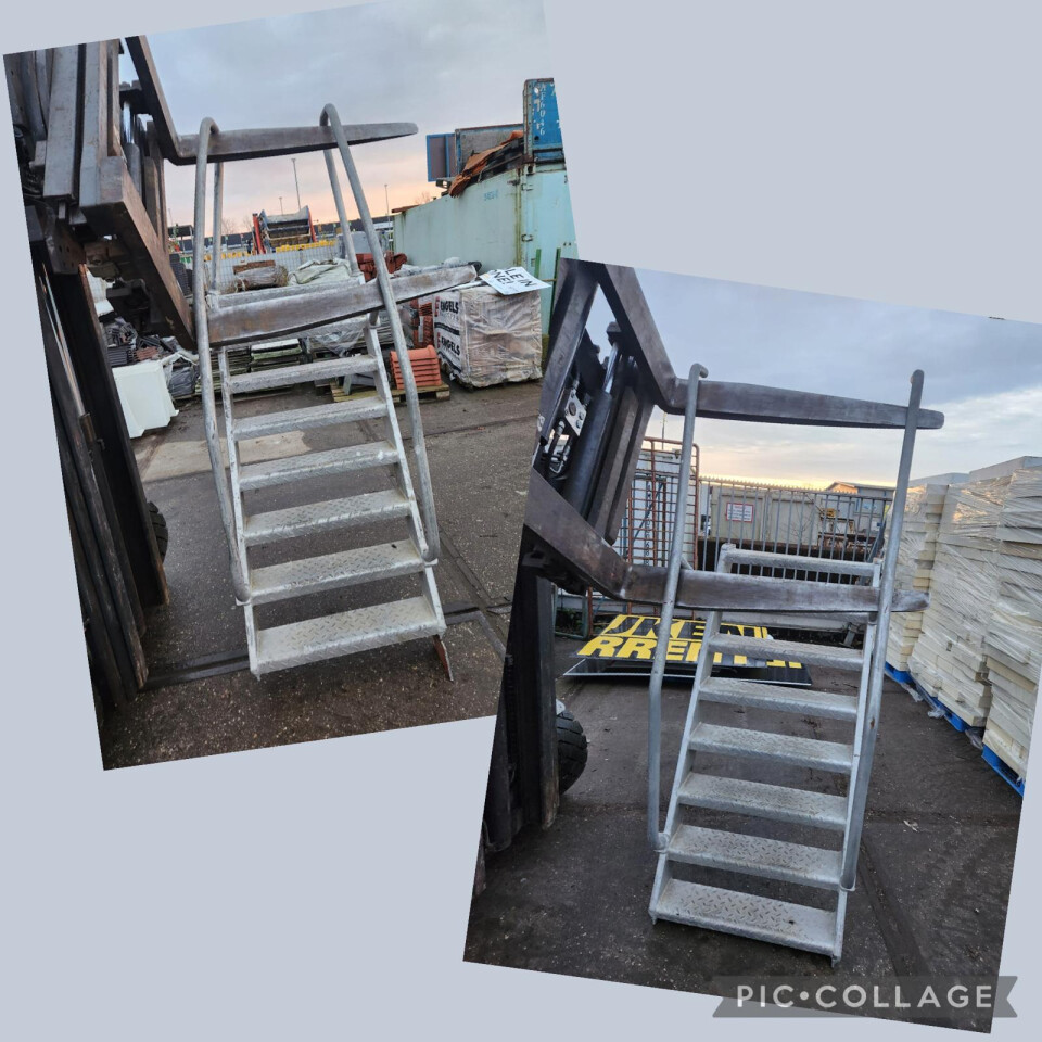 Gegalvaniseerde trappen