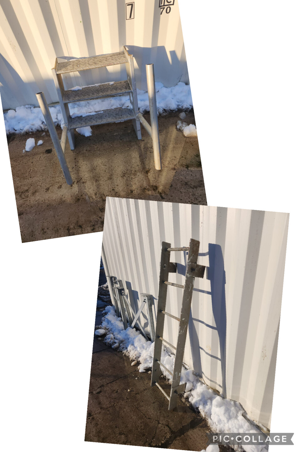 Stalen trappen - Foto 1