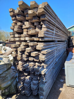 Grenen damwandplanken - Foto 1