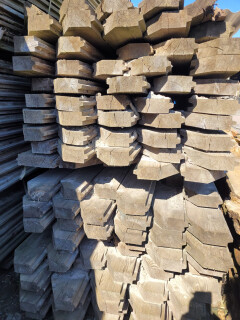 Grenen damwandplanken - Foto 2