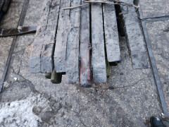 Hardhouten palen met punt - Foto 2