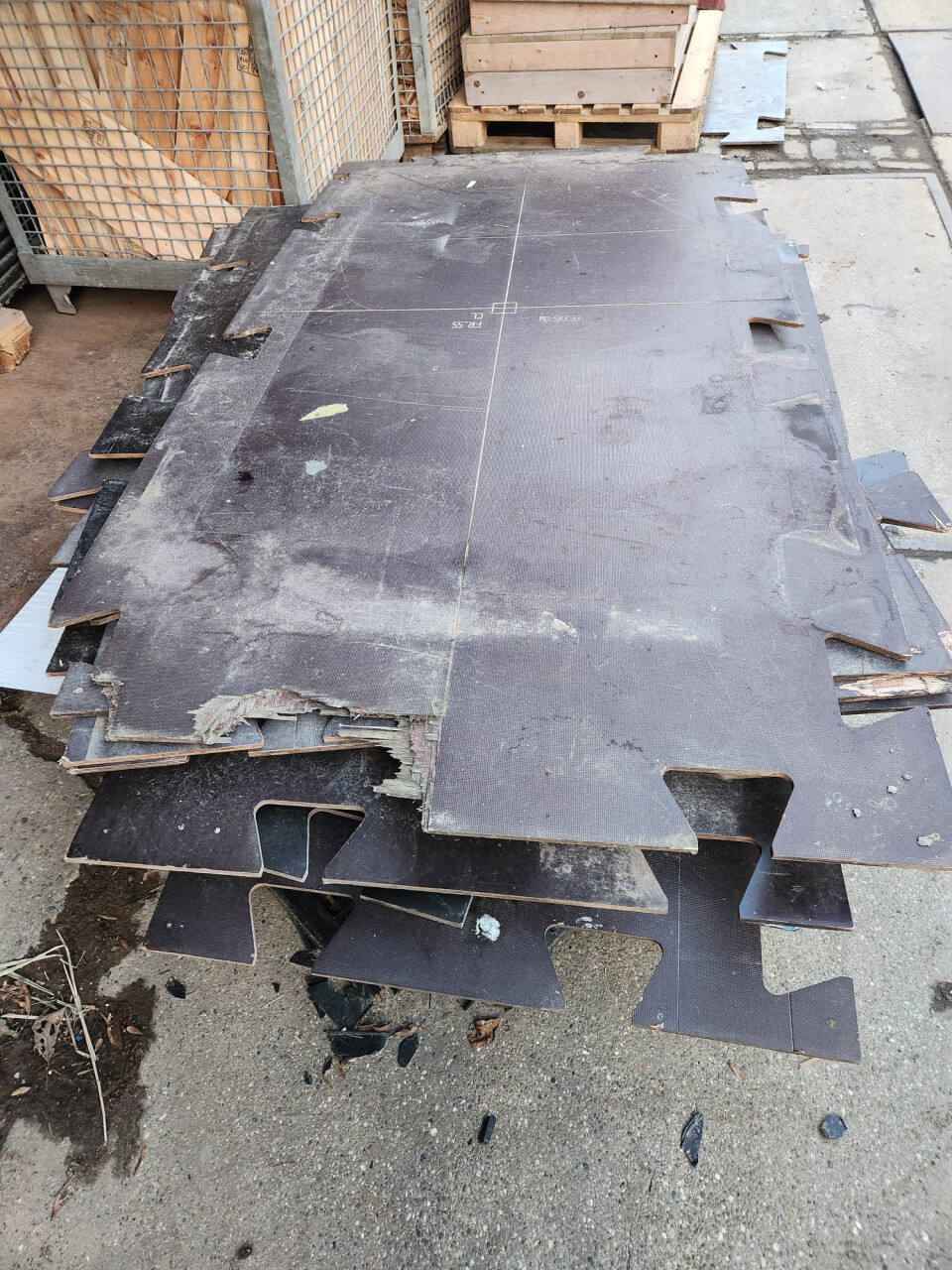 Betonplex 9 mm, een zijde antislip - Foto 4