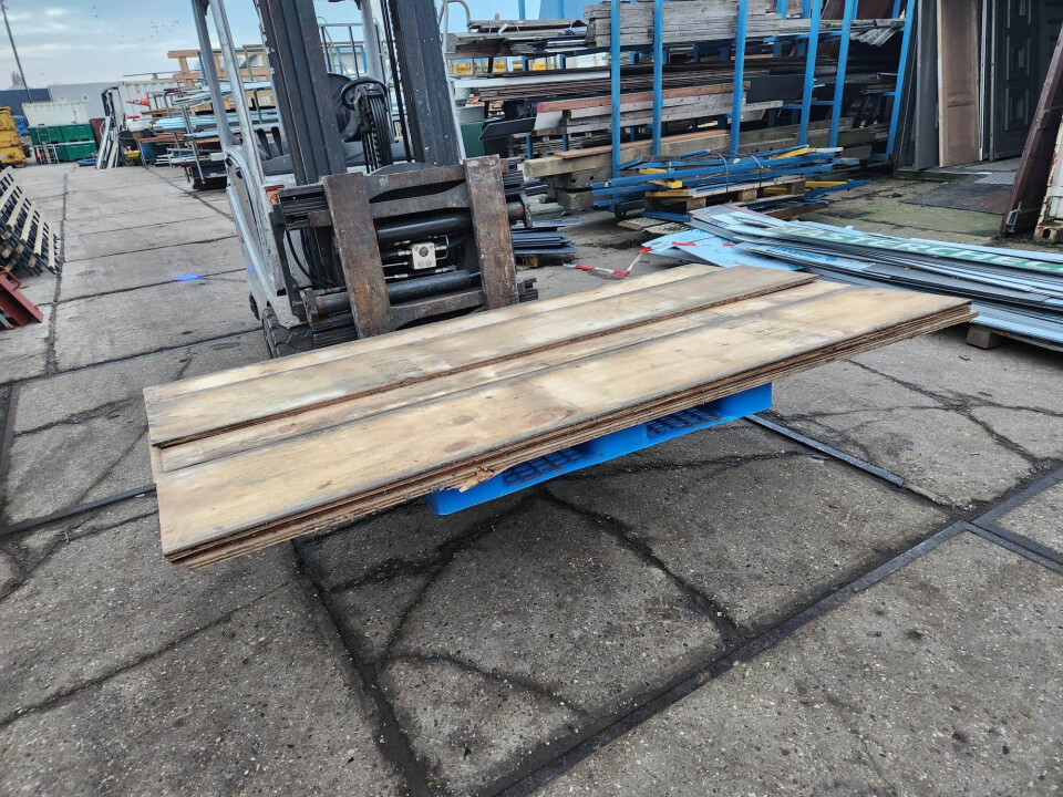 Planken voor bekisting