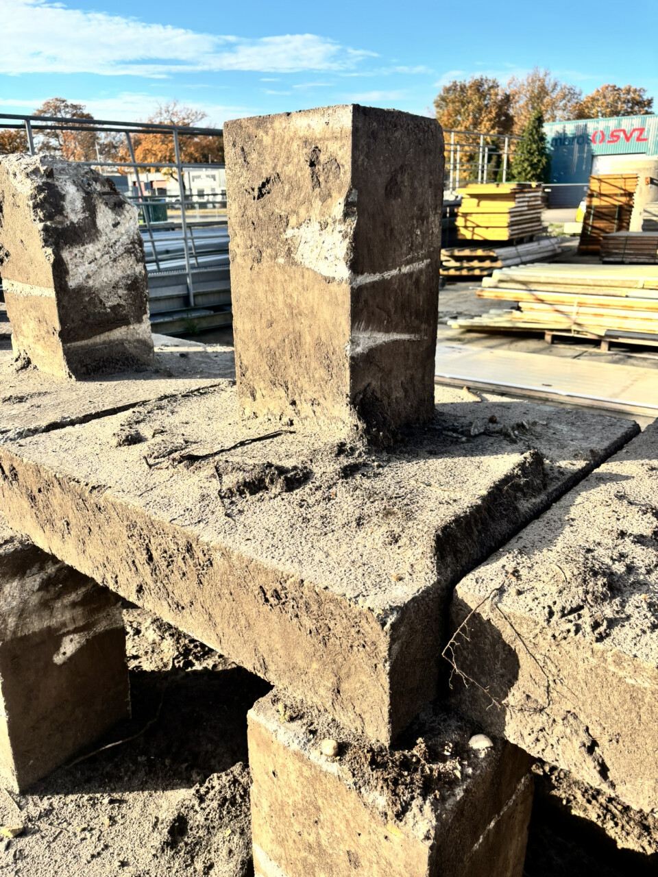 20 stuks prefab betonpoer / prefab beton poeren - Foto 4