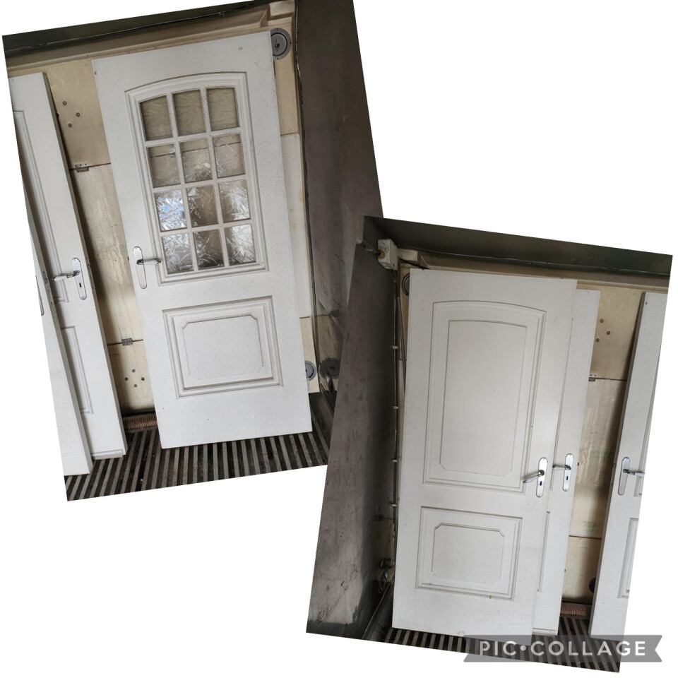 Hardhouten binnendeuren, wit