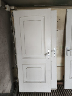 Hardhouten binnendeuren, wit - Foto 2