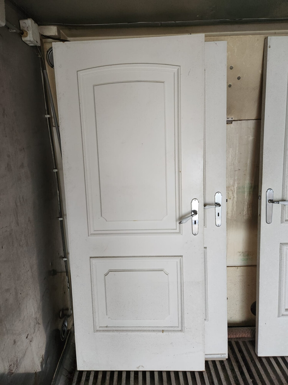 Hardhouten binnendeuren, wit - Foto 2