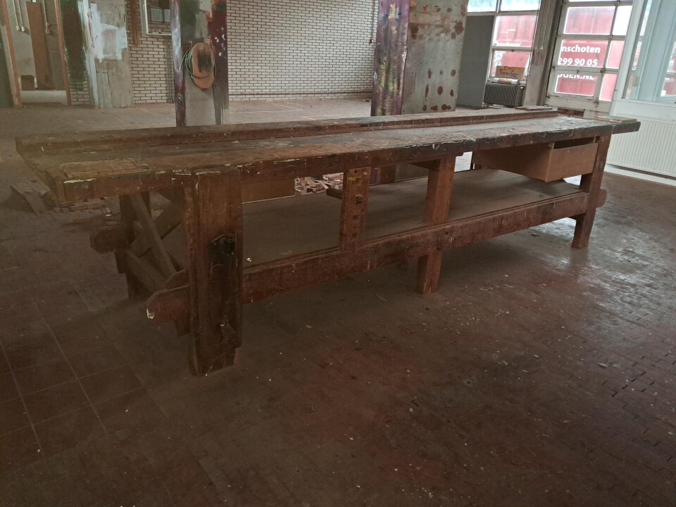 houten werkbank