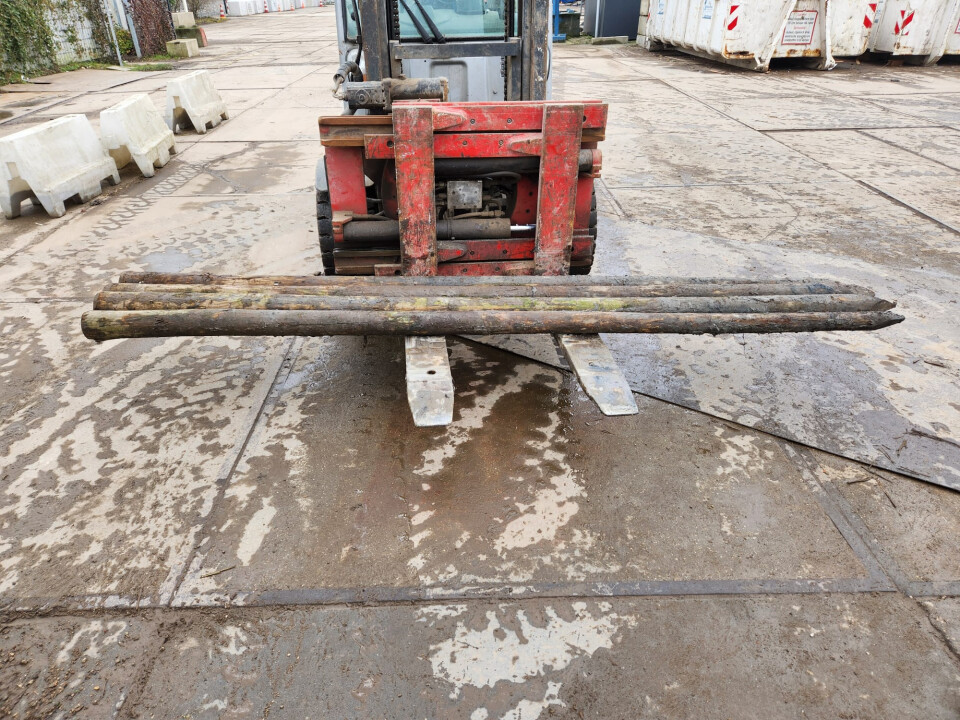 Gecreosoteerde (weide)palen - Foto 6