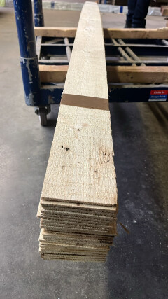 Vurenhouten balken uit circulaire zagerij - Foto 6