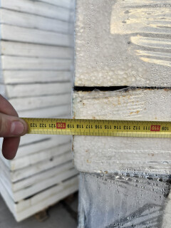 425 m² Unidek EPS dakisolatie van 95 mm dik en 120x100 cm - Foto 7