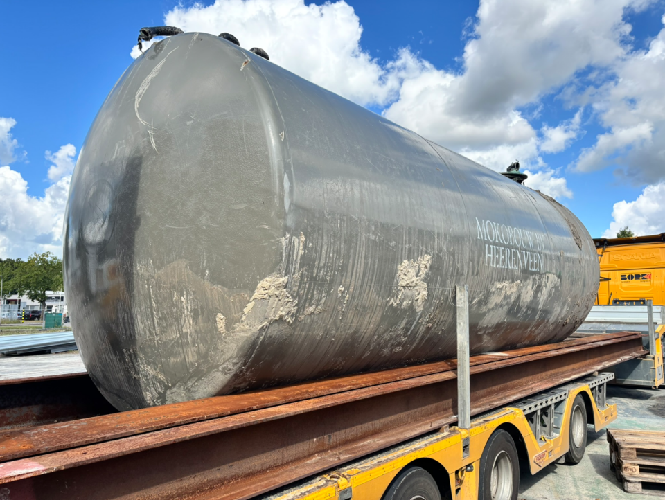 30m³ gereinigde opslagtank / buffertank / dieseltank - Foto 5