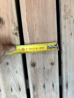 +/- 7.500 m1 Vuren geschaafde planken 18 x 95 mm (22 x 100 mm) - Foto 2