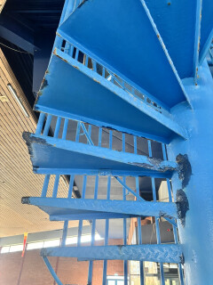 Stalen Spiltrap / Wenteltrap – 27 treden - Foto 2