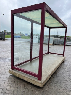 10 bordeauxrode London Abri's - Foto 2