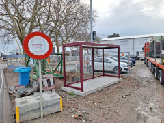 10 bordeauxrode London Abri's - Foto 1