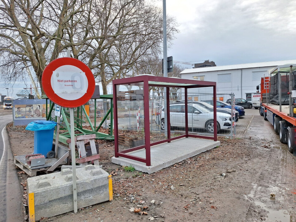 10 bordeauxrode London Abri's - Foto 1