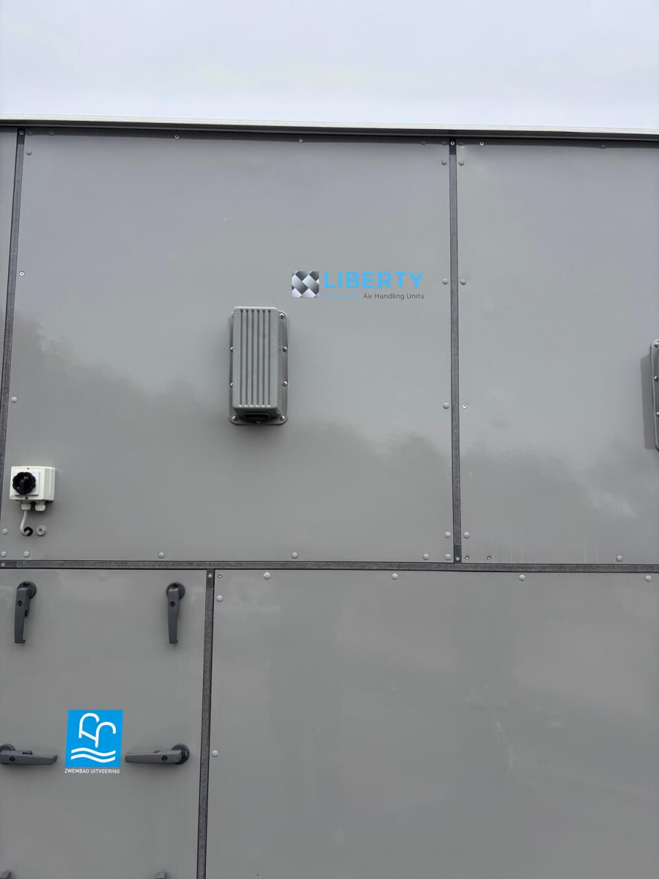 kunststof luchtbehandelingskast zwembad uitvoering - Foto 2