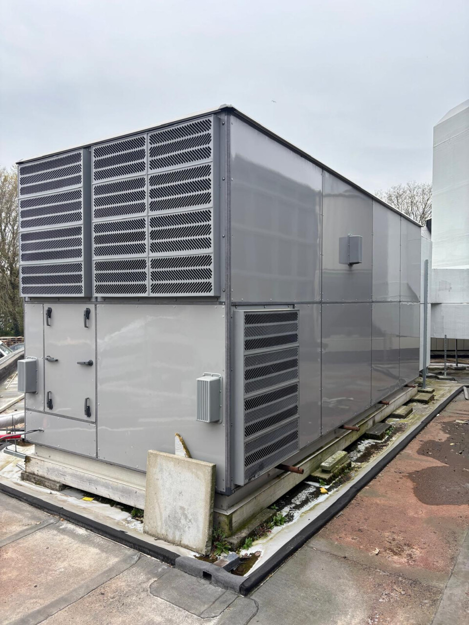 kunststof luchtbehandelingskast zwembad uitvoering