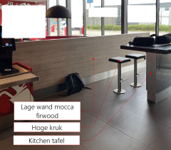 5 stuks wand Metaal-Roestvrij staal; Mocca Firwood F5483 verschillende afmetingen - Foto 2