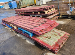 Metalen rode dakpanplaten - Foto 5