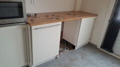 Keukenblok met gasfornuis 280 x 60, 94 hoog - Foto 2