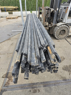 Rhombus latten, zwart - Foto 1