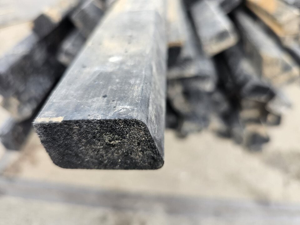 Rhombus latten, zwart - Foto 2