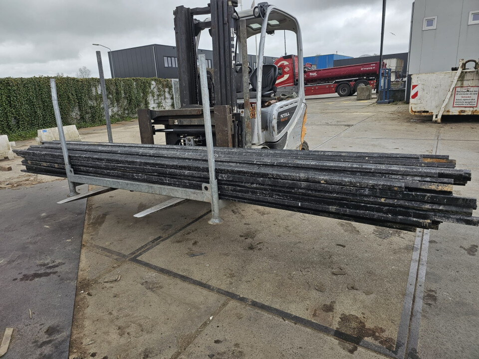 Rhombus latten, zwart - Foto 4