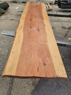 Massief houten boomstamblad - Foto 1