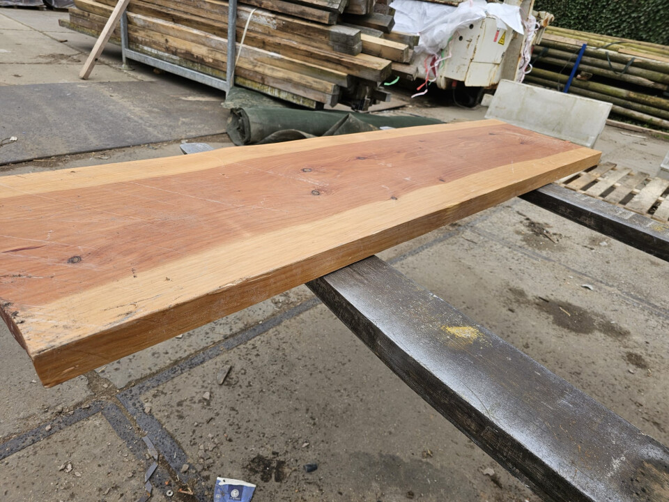 Massief houten boomstamblad - Foto 3