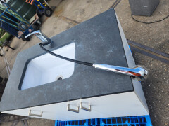 Keukenblok met hardstenen blad - Foto 5