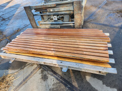 Mahoniehouten latten - Foto 1