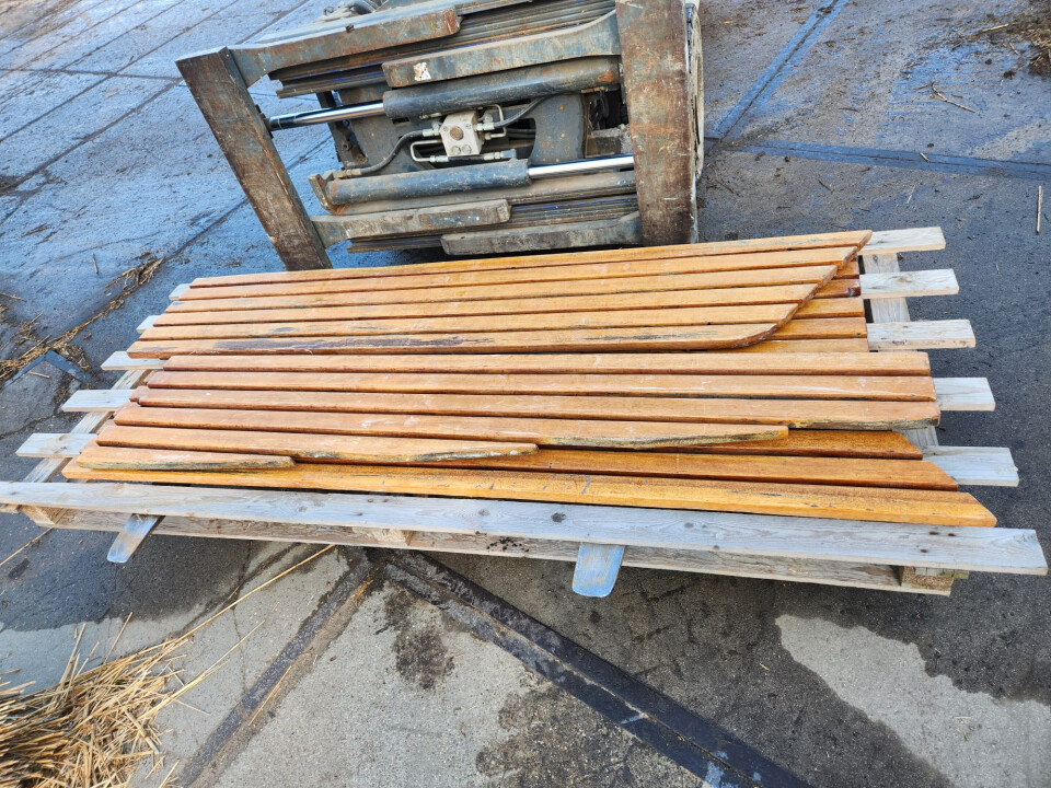 Mahoniehouten latten - Foto 3