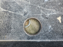 Hardstenen gootsteen - Foto 3