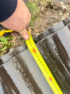 Grote partij Eternit asbestvrije golfplaten (ca 1.000 stuks) - Foto 3