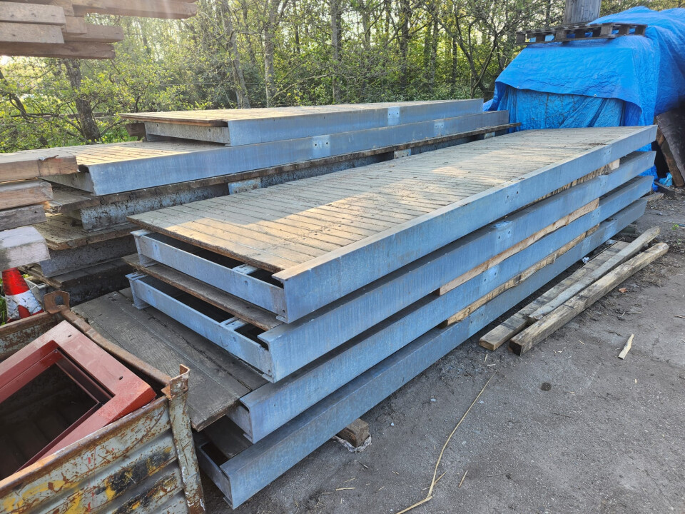 Gegalvaniseerde galerij- of loopbrugdelen - Foto 8