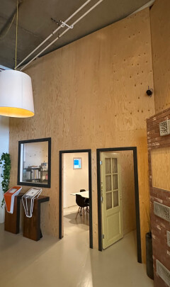 4 oude deuren met glasruitjes - Foto 1