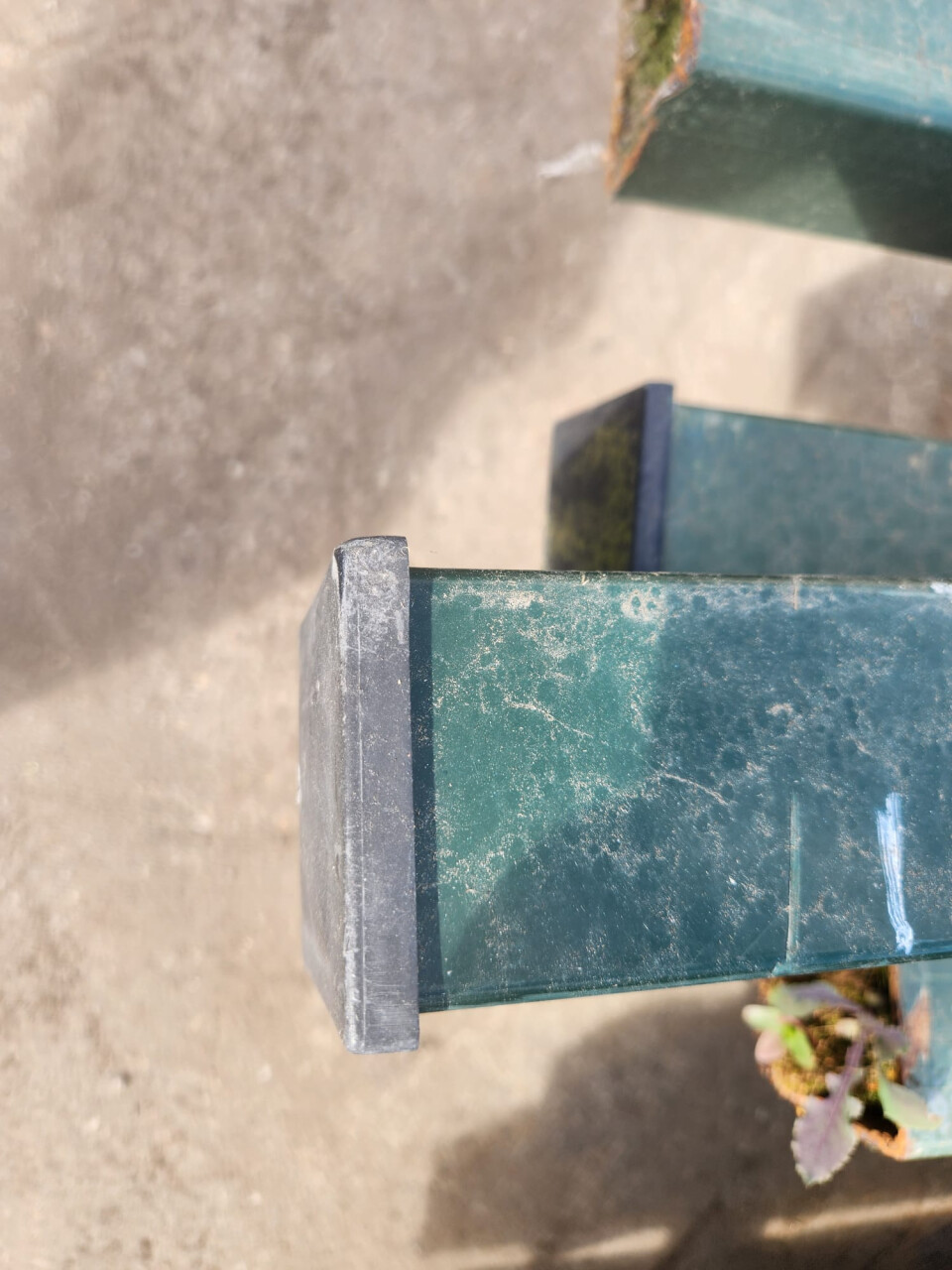 Groen gecoat hekwerk met poort - Foto 5
