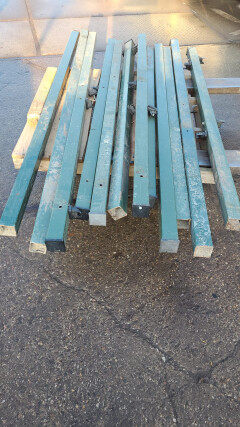 Groen gecoat hekwerk met poort - Foto 9