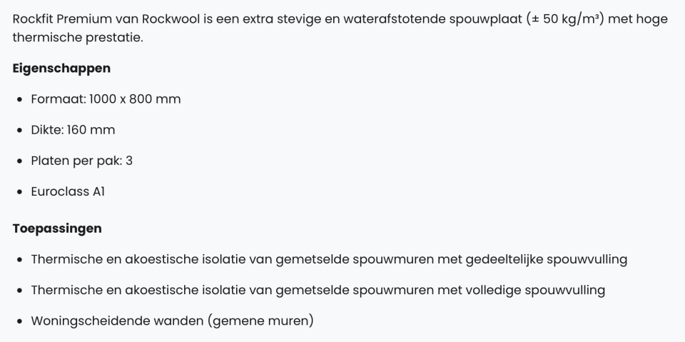 Rockwool Rockfit Premium - Foto 3