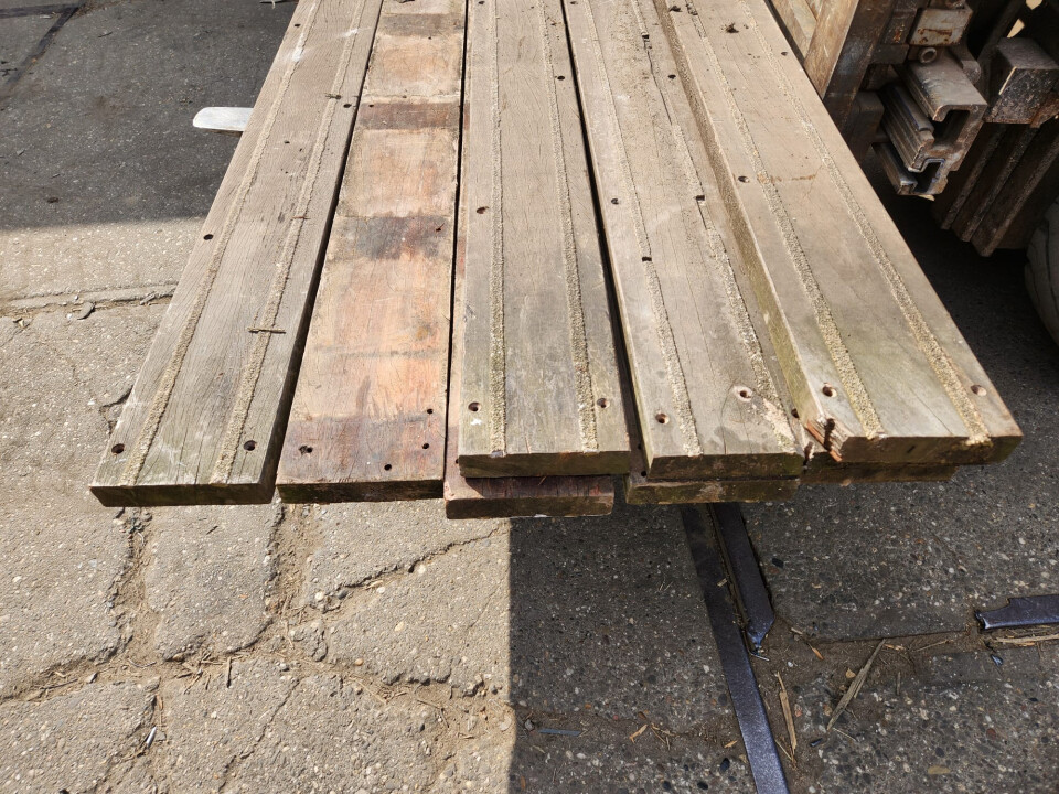 Hardhouten planken met anti-slip 45x185 mm - Foto 2
