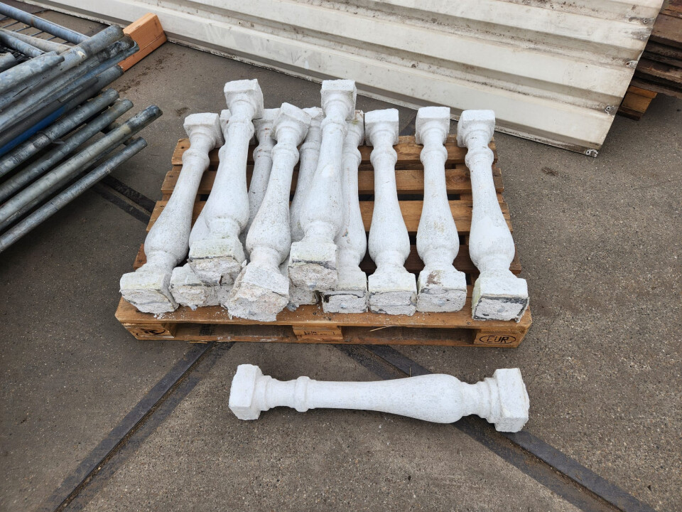 Betonnen balusters