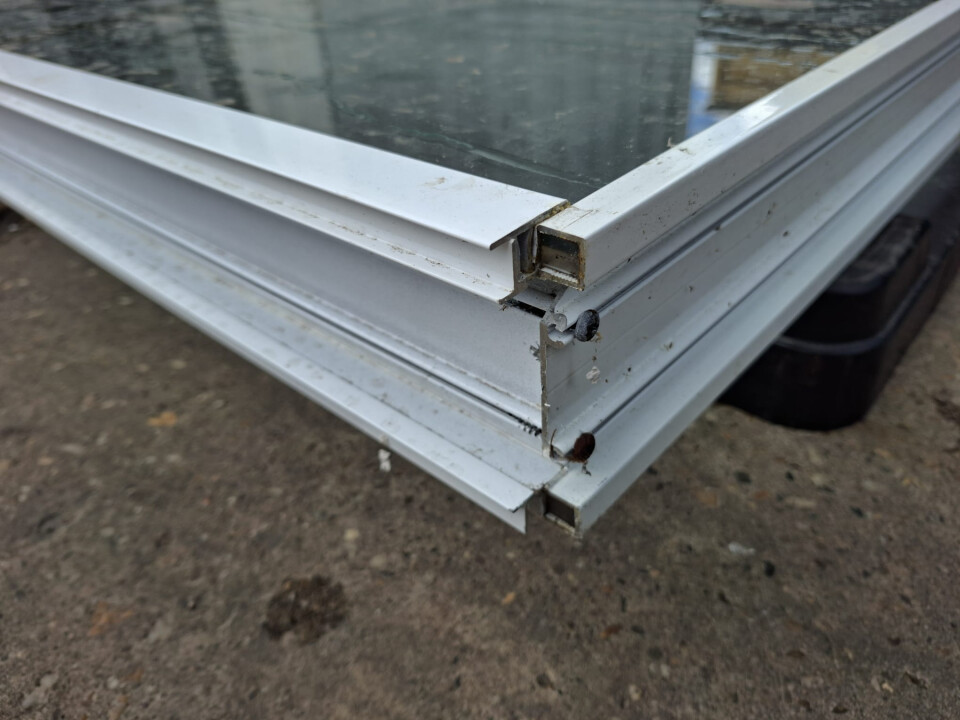 Ramen/wanddelen met aluminium profiel en enkel glas - Foto 3