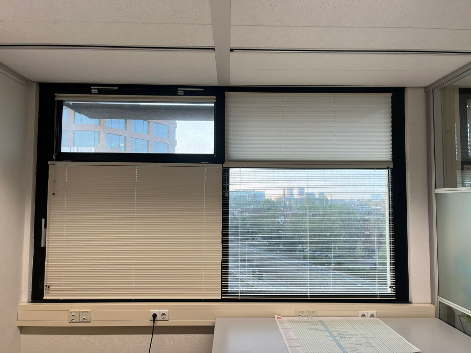 Luxaflex standaard en plissé jaloezieën