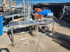 RVS koelbak, horeca installatie - Foto 1