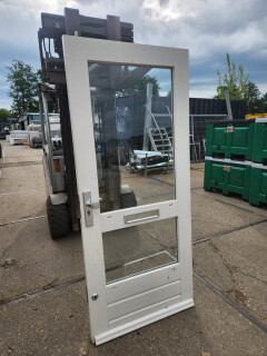 Hardhouten deuren, enkel en dubbel glas - Foto 2