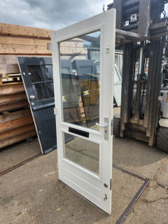 Hardhouten deuren, enkel en dubbel glas - Foto 4