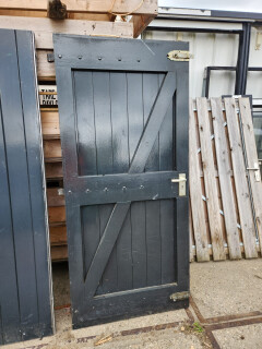 Hardhouten schuurdeuren, garagedeuren - Foto 3